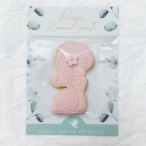 Ciastko dziewczynka, w woreczku na kartoniku