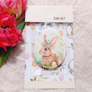 Ciastko jajko z nadrukiem na kartoniku