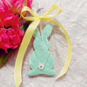 Ciastko w woreczku z wstążeczką - Króliczek