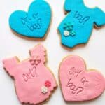 ciastka baby shower