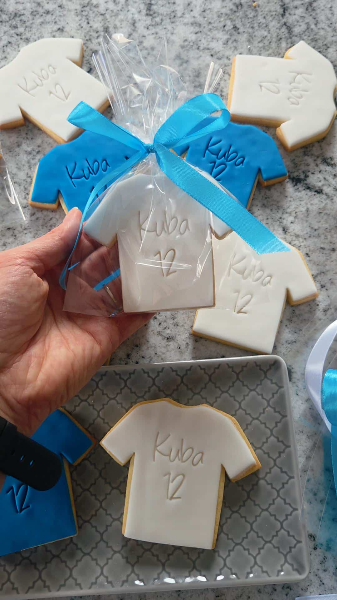 ciastko koszulka na dzień chłopaka